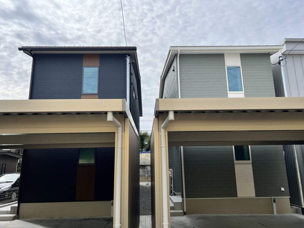 2棟並びがかわいいコンパクトな家　（賃貸戸建て）