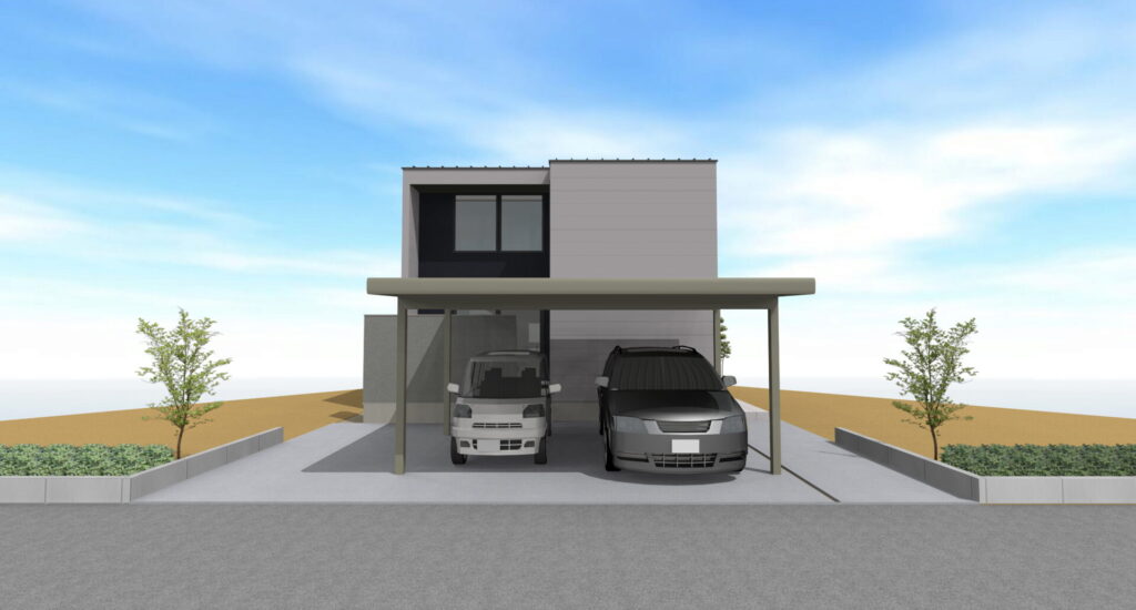 「無機質な金属に、塗り壁の呼吸を添えて。」